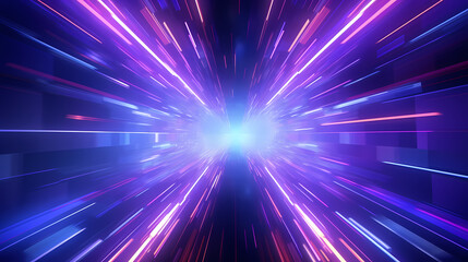 Abstract background with streaks of light