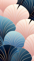 Seamless petals pattern