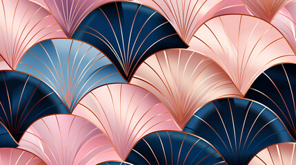Seamless petals pattern