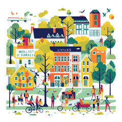 A Safe Community in the city