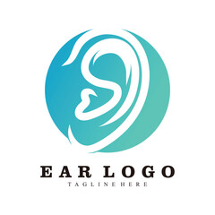 Ear logo design with creative concept