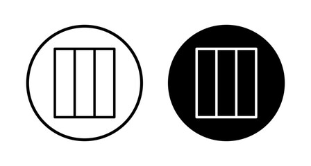 Library icon vector isolated on white background. Book icon vector