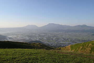 Great view from Daikanbo, Aso, Kumamoto