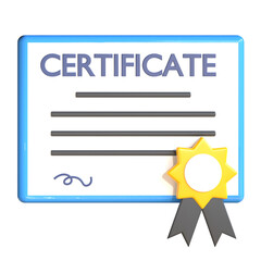 3D Certificate
