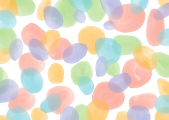 background with colorful circles