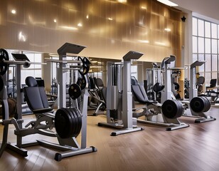 Obraz premium gym exercise room