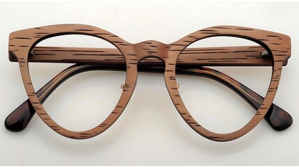 Join the eco-friendly movement with wooden frames, a standout trend for 2024. These sustainable and stylish glasses offer a unique natural aesthetic that aligns with ethical fashion principles