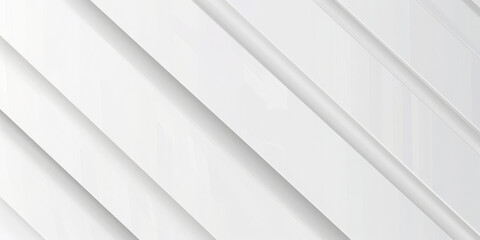 Obraz premium Abstract white background with diagonal lines creating a modern, sleek design