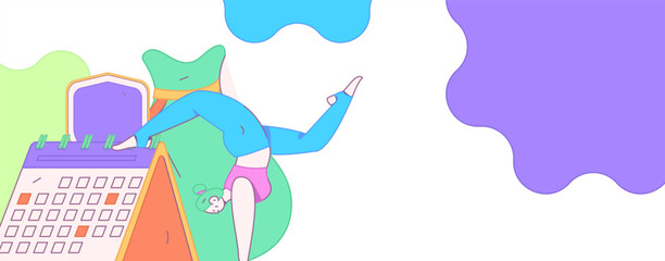 Internet financial management investment flat vector concept operation hand drawn illustration
