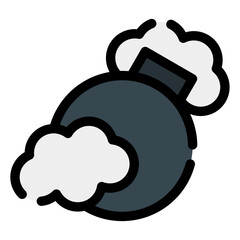 smoke bomb icon  © Muhammad Nur