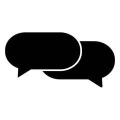 Chat Bubble Icon, Simple Icon Vector Design, best used for presentation, application, web and banner