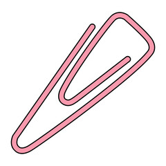 Flat Paper Clip Element