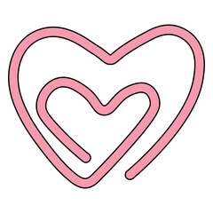 Flat Paper Clip Element