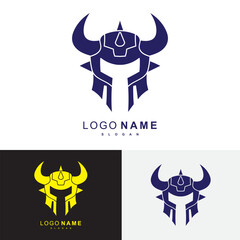 spartan helmet logo vector illustration, great for gaming logos, etc.