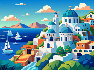santorini island