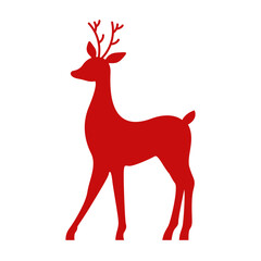 Reindeer Silhouette