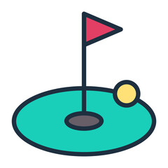 Golf Course Icon