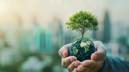 Bring green world, Help make the world to green