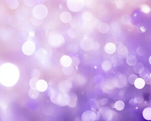Obraz premium Abstract purple and white bokeh background with soft, blurred lights. Perfect for designing cards, websites, or social media.