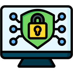 Cyber Security Icon