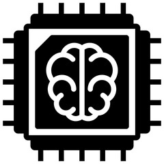 Fototapeta premium Chip Icon