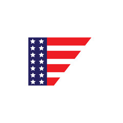 American flag icon