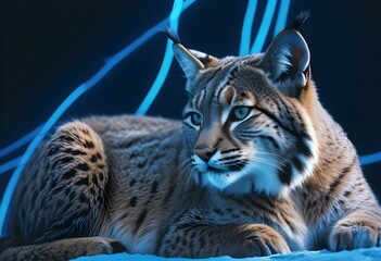 Obraz premium lynx cat