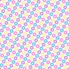seamless pattern with flowers