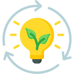 Renewable Energy Icon