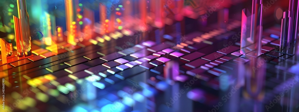 Poster d rendered frequency allocation graph for spectrum management