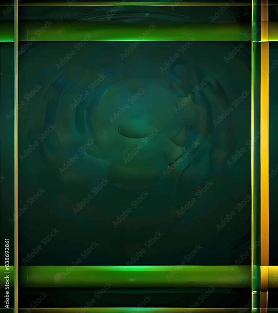 Aufkleber green abstract background generative ai