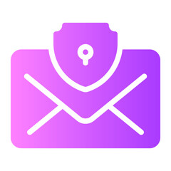 email gradient icon