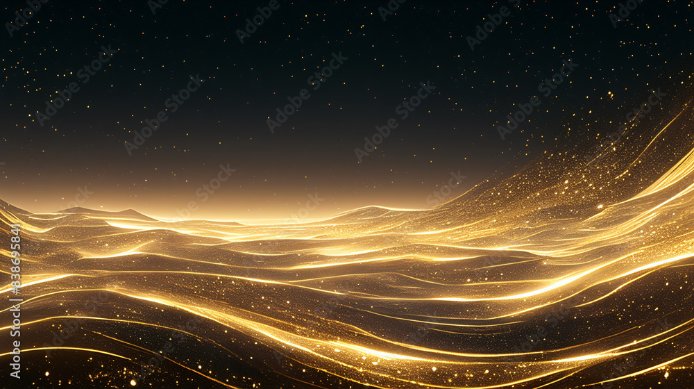 Poster cat looking at nebula for space background with copy space text for website