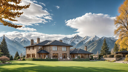 swiss mountain landscape