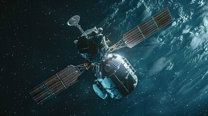 Space satellite Station.