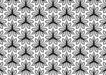 Ikat fabric abstract symbol aztec illustration3