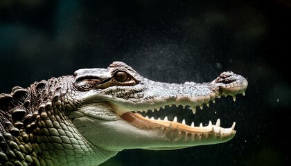 The Crocodile A Predator in the Water; dangerous reptile; danger to wildlife