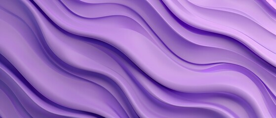 Purple layer pattern with waves. Abstract modern design, row stripes violet background.	