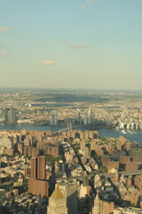 aerial view of brooklyn city