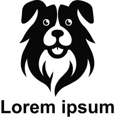 vector pet logo design 