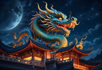 Obraz premium Dragon from china