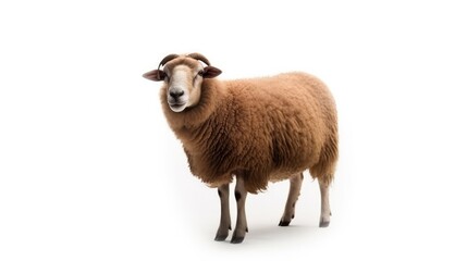 Sheep Isolated on white background