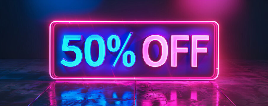neon sign 50% OFF - Powered by Adobe