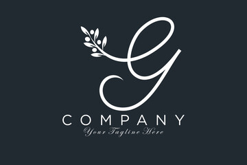 Abstract  letter G logo design. icons for business of luxury
