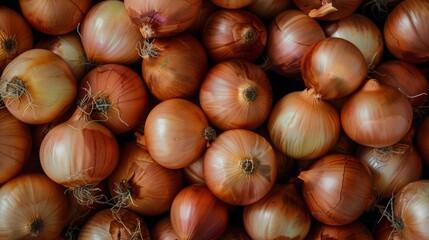Onion, vegetable, background from a bunch of onions.