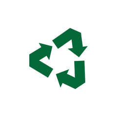 Fototapeta premium recycle logo icon