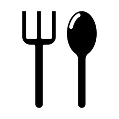 time to eat solid icon