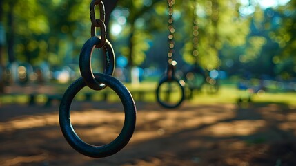 Muscle-ups on Rings in the Park