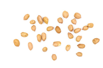 peanuts isolated on white background