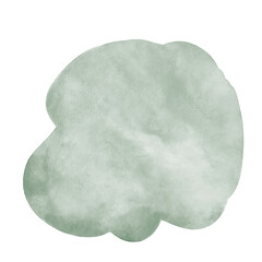 Watercolour Blob Abstract Shape Decor